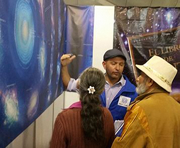 Urantia Book booth - 2016 Bogotá International Book Fair